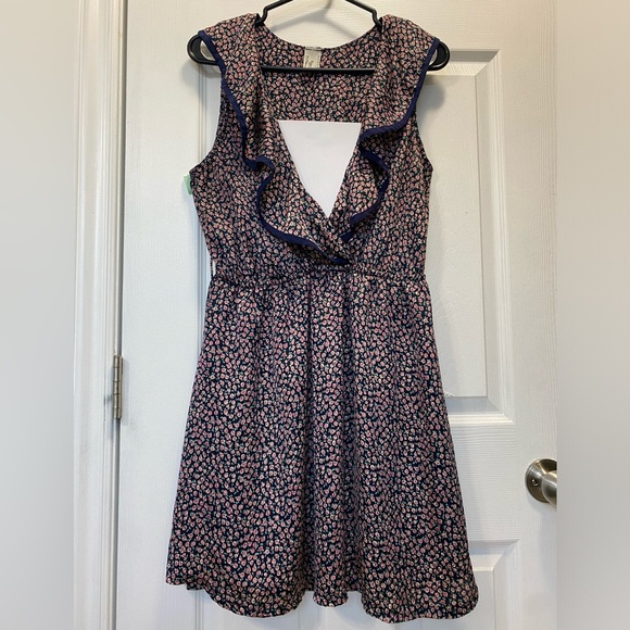 Floral Satin Minidress - Picture 3 of 8